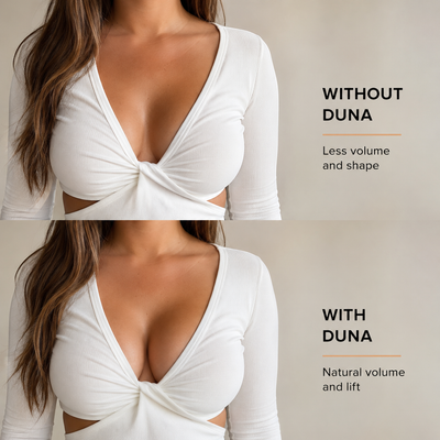 Duna Sticky Inserts – Instant Lift & Boost, Washable & Reusable, Outfit Enhancer