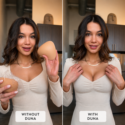 Duna Sticky Inserts – Instant Lift & Boost, Washable & Reusable, Outfit Enhancer